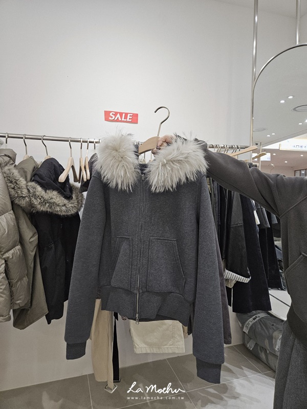 (限量商品)雙拉鍊人造毛刷絨外套